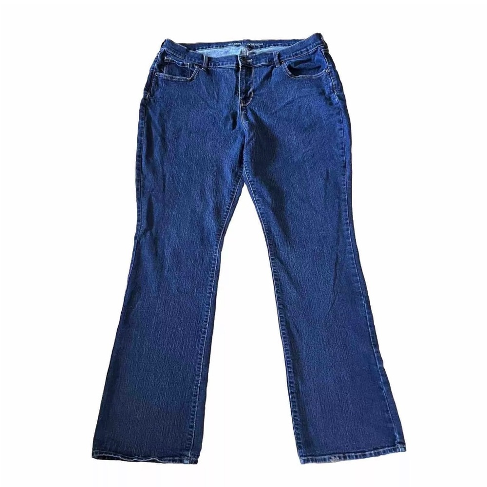 Old Navy Curvy Profile Mid-Rise Dark Wash Denim Jeans - Size 18 Tall